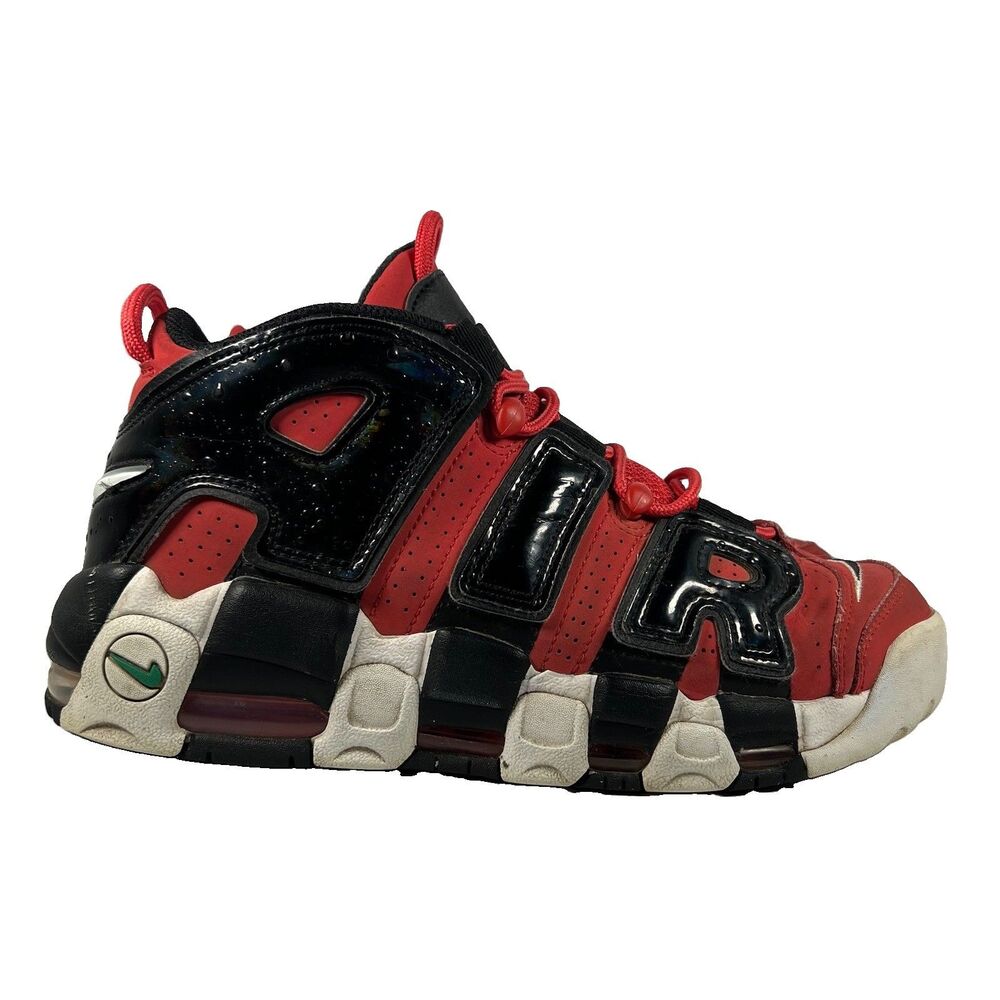 Nike Air More Uptempo I Got Next Black Red Basketball Shoes Sneakers Men's 8.5